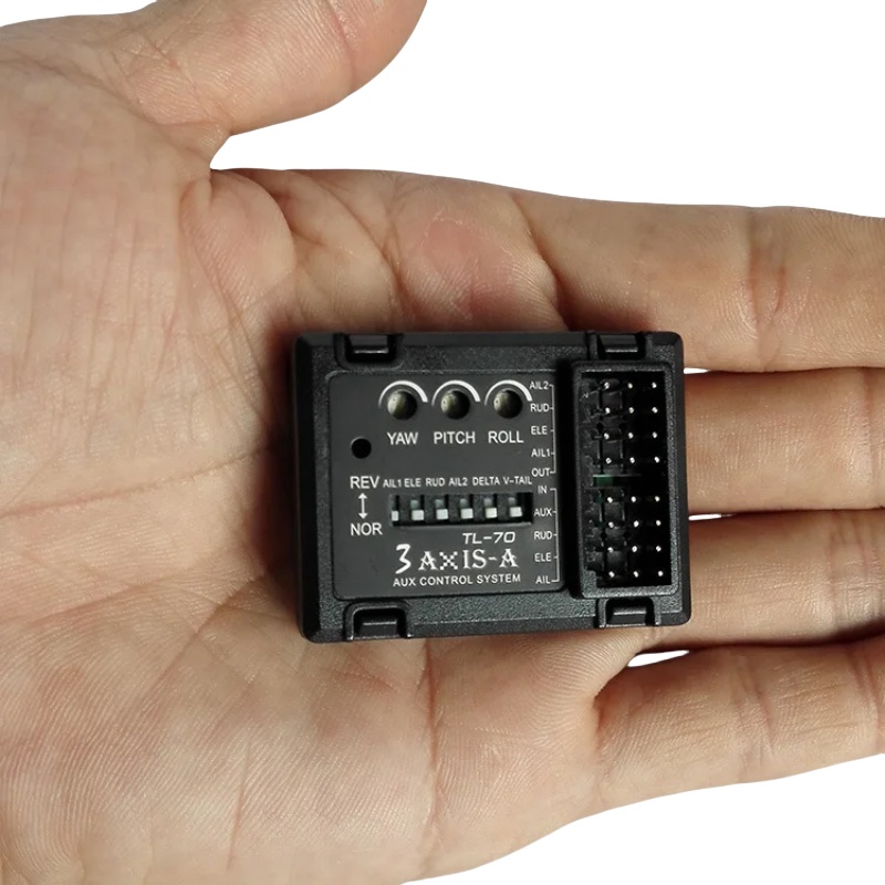 Drone Rc Battery - 3-Achsen-Gyro-Flugcontroller TL70 Auto-Balance-Stabilisator für RC-Flugzeuge mit