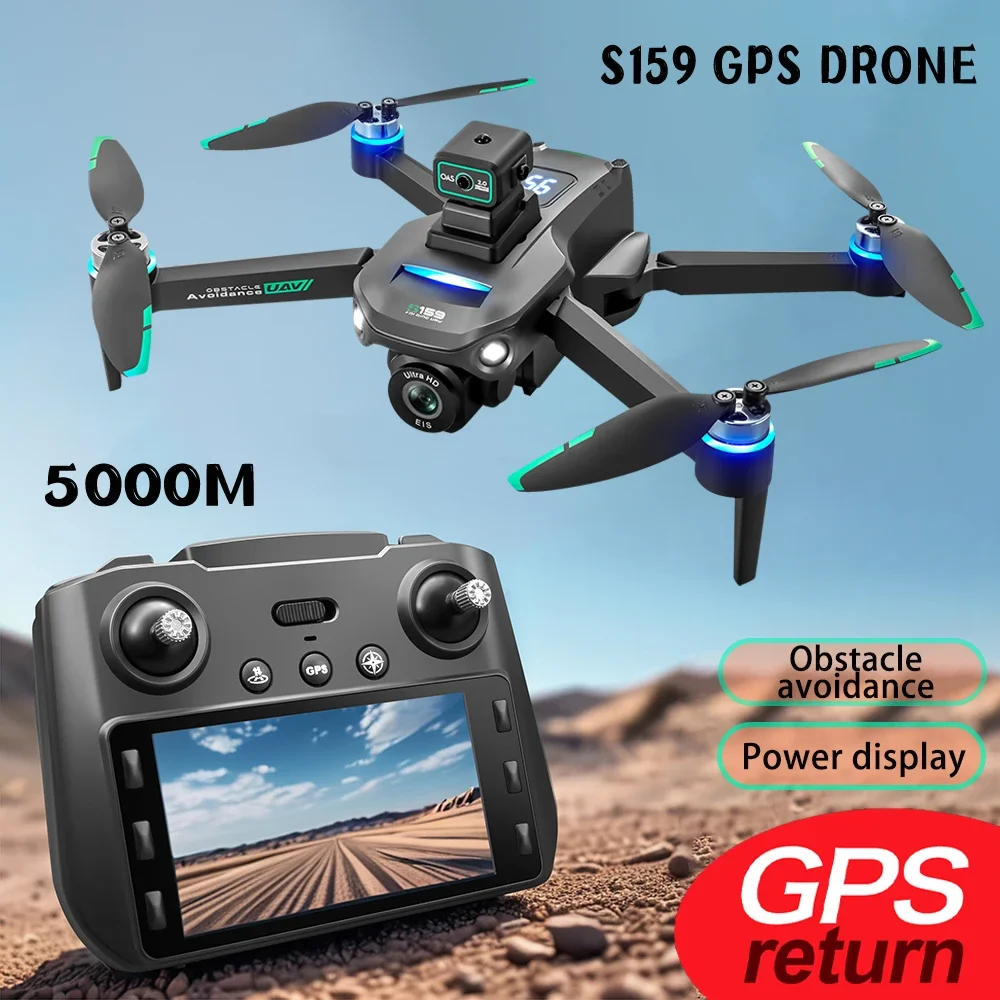 Drone Rc Gps S159 - 2024 S159 GPS Drohne Professionelle 8K
