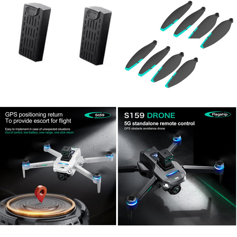 Drone Rc Gps S159 - S159 Drohnen-Akku S159 Bürstenloser RC-Drohnen-Zubehörteil S159