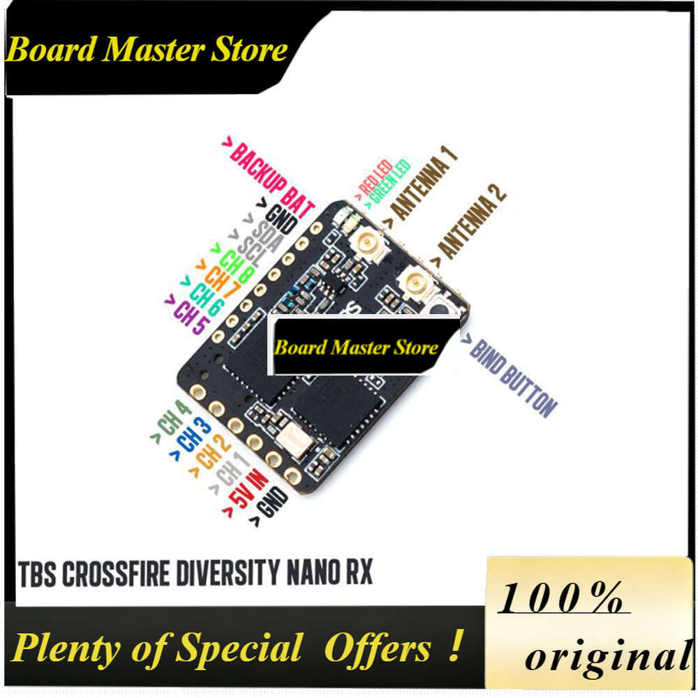 Crossfire Receiver Rx - BoMaSTBS Crossfire Diversity Nano Rx 915/868