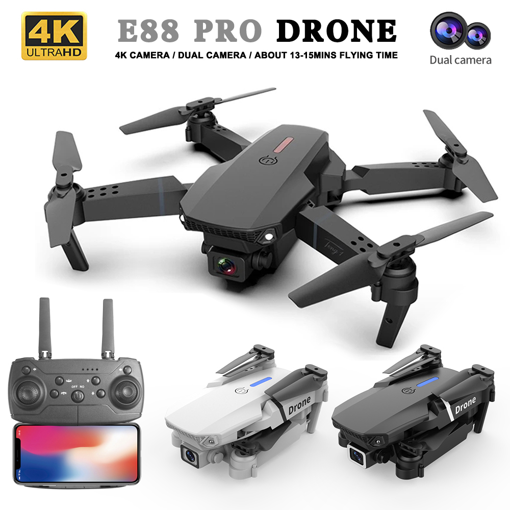 Drone Rc E88 Pro - 2026 Mini RC E88 Drohne Faltbarer