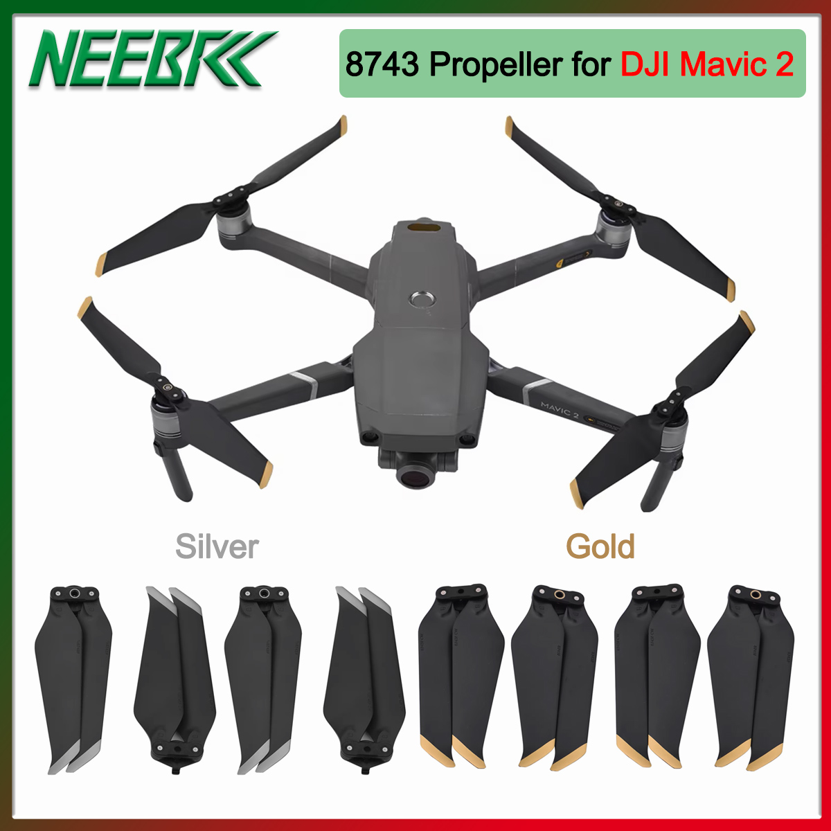 Drone Rcfpvpro - 4/8PCS 8743 Propeller Geräuscharme Requisiten für