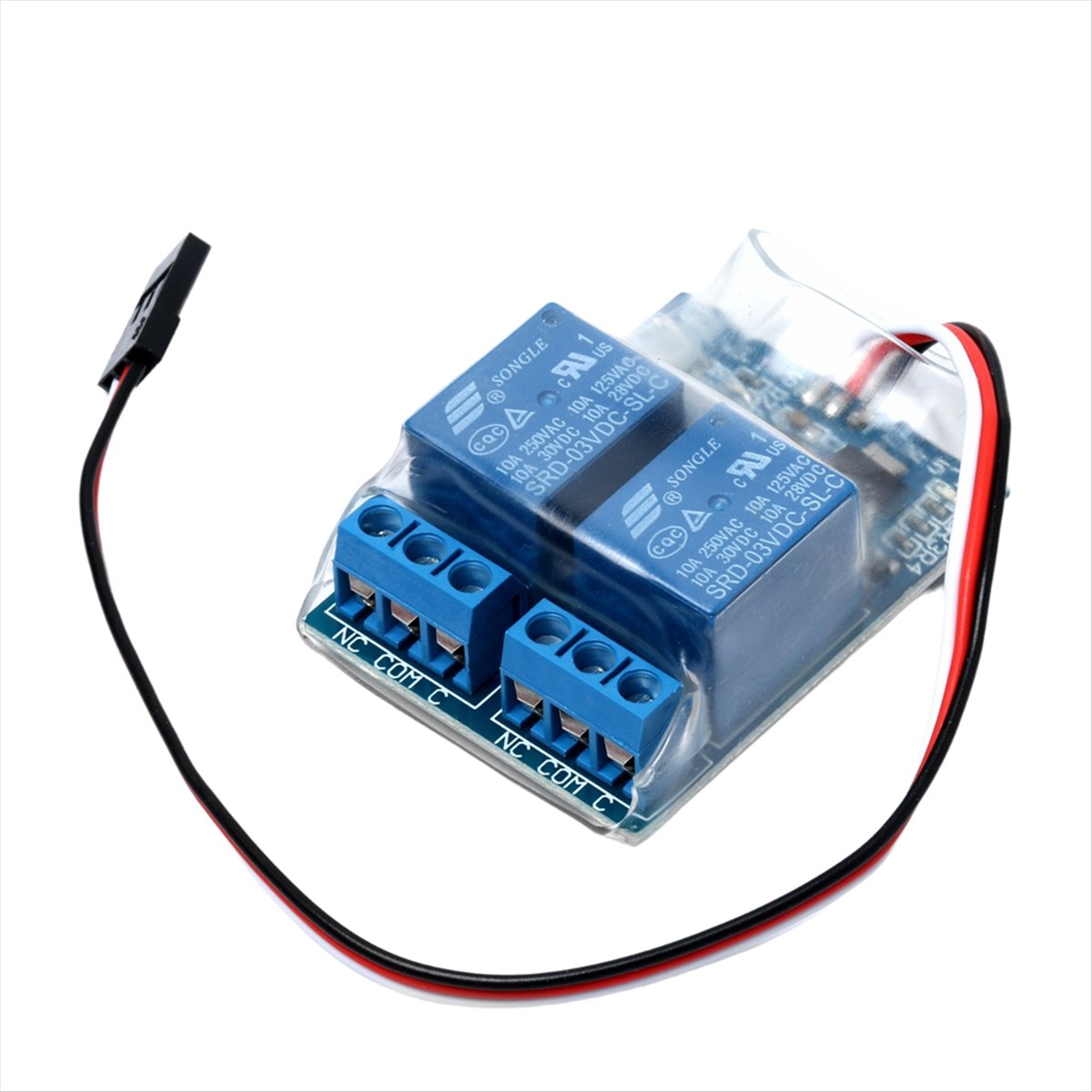 Drone Two Rc Way - TCE 5V 10A Zweikanaliges Industrielles PWM-Relaismodul
