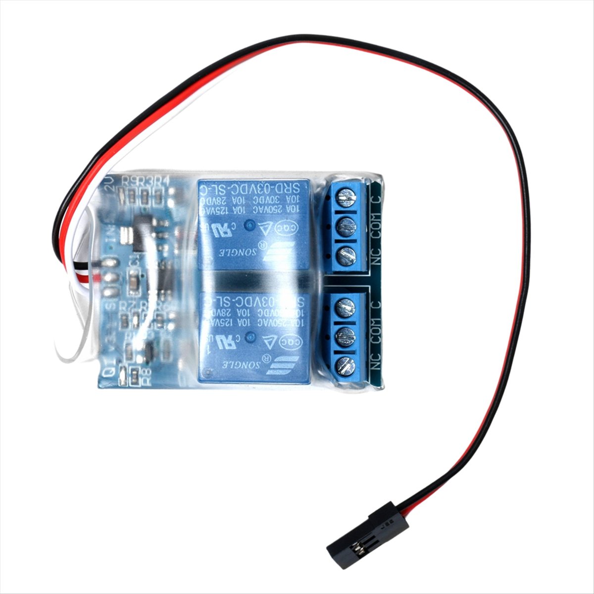 Drone Two Rc Way - A49T 5V 10A Zweikanaliges Industrielles PWM-Relaismodul