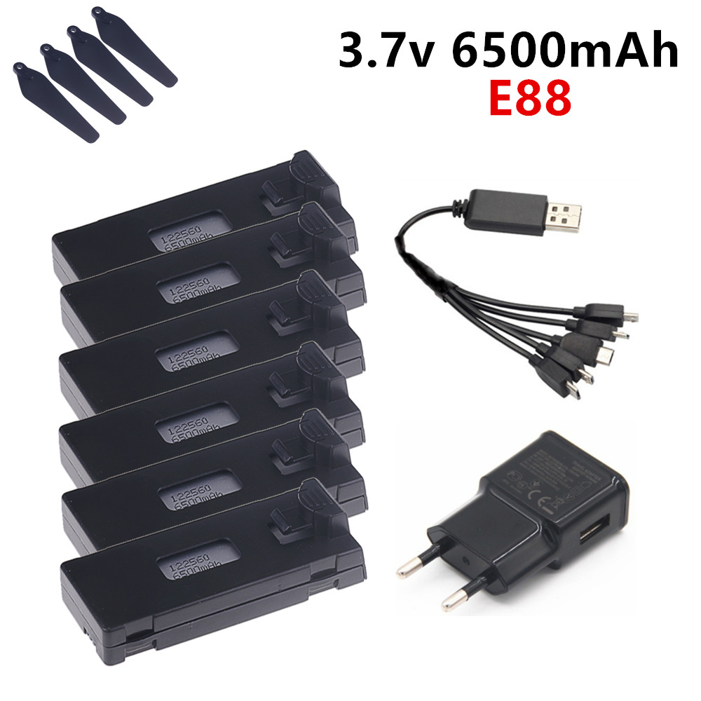 3,7 V 6500 mAh Lipo Batterie F – Drone Rc E88 Pro Bewertung und Preis