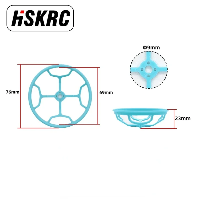 4PCS HSKRC Hohe Zähigkeit PC 2 – Drone Propeller Guards Bewertung und Preis