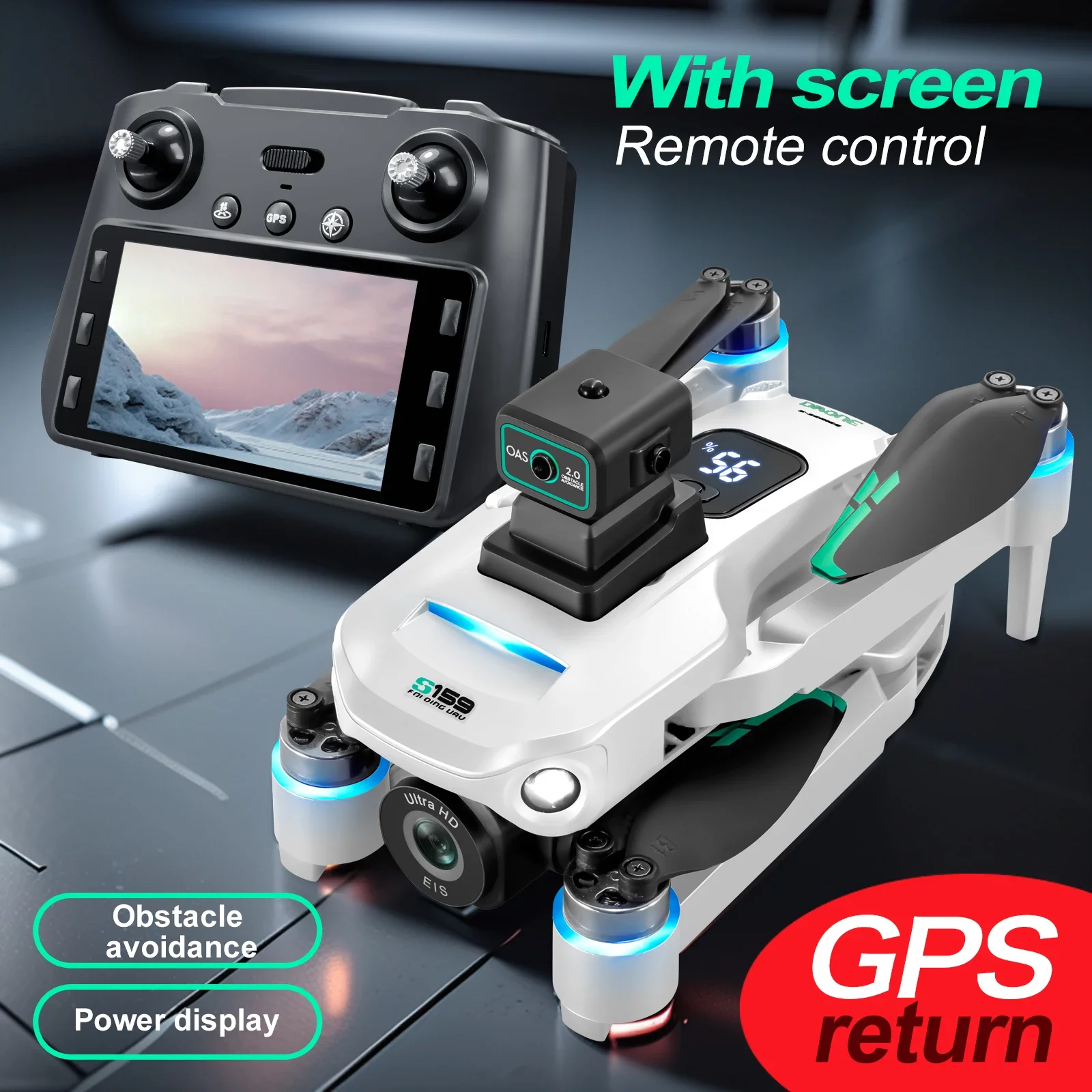S159 GPS Drone Professionelle  – Drone Rc Gps S159 Bewertung und Preis