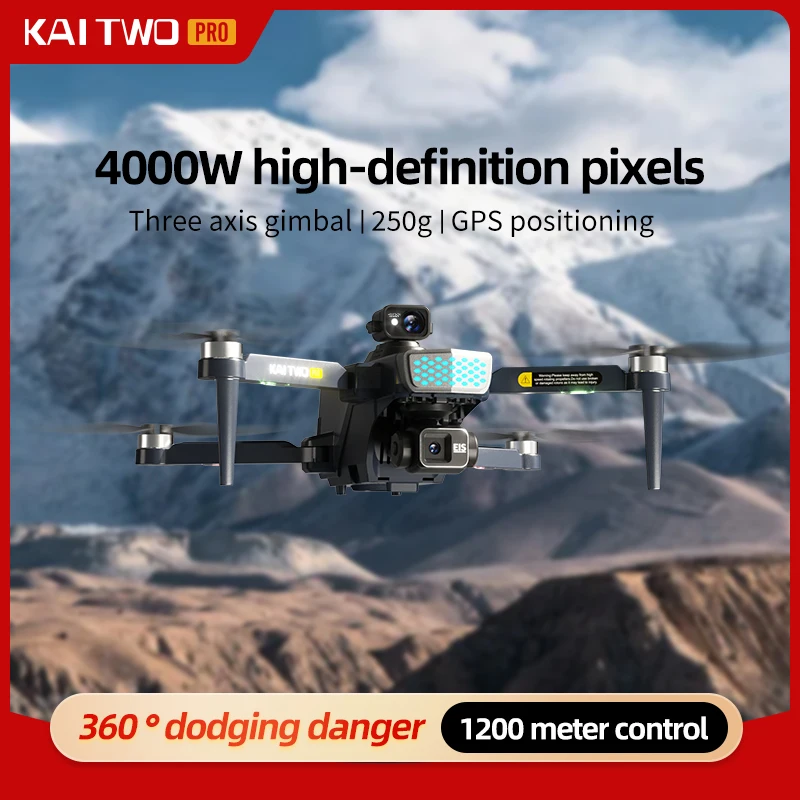 Kai zwei Pro Drohne Drohne 4k  – Drone Two Rc Way Bewertung und Preis